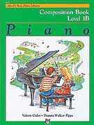Alfred Basic Piano Library Level 1B - Composition