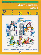 Alfred Basic Piano Library Level 3  - Merry Christmas