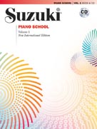 Suzuki Piano School V1 New Int'l Edition (Bk + CD)