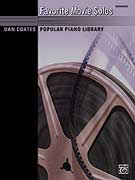 Dan Coates Popular Piano Library: Favorite Movie Solos - Adv Pno Solo