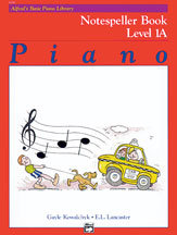 Alfred Basic Piano Library Level 1A - Notespeller