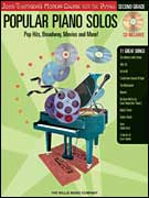 Popular Piano Solos 2nd Grade (Book only) Pop, Broadway, Movie, & More! (John Thompson)