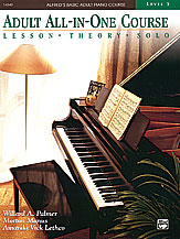 Alfred All-in-One Adult Piano Course - Level 3 Book