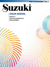 Suzuki Violin School - Piano Accomp Bk - V4 (Rev)