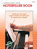 Alfred Basic Adult Piano Course Level 1 - Notespeller