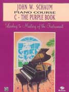 J. W. Schaum PIANO COURSE C:  The Purple Book