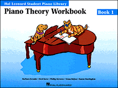 Hal Leonard Piano Method Book 1 - Piano Theory Workbook