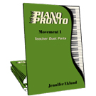 Piano Pronto:  Movement 1 Teacher Duets