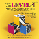 Bastien Piano Basics Level 4 - Accompaniment Compact Discs