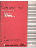 Hal Leonard MS Paper 12-Staff