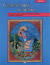 Christmas for Solo Singers - Med Low - Book only
