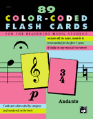 Alfred Color Coded Flash Cards
