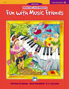 Alfred Music for Little Mozarts - Coloring Bk 1