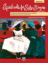 Spirituals for Solo Singers - Book 2 - Med Hi (Book & CD)