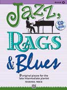Jazz, Rags, & Blues Bk4  w/CD