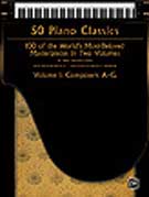 50 Piano Classics, Volume 1: Composers A-G **OUT OF STOCK**