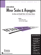 Achievement Skill Sheet #4 - One Octave Minor Scales & Arpeggios