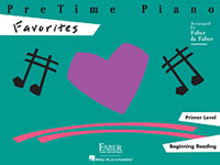 Faber & Faber PreTime Piano Favorites  **LIMITED QUANTITIES**