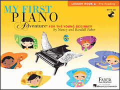 My First Piano Adventures-Yng Beg Lesson  A (Pre-Reading) w/ CD