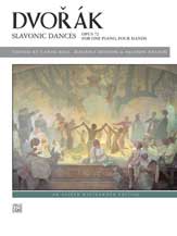 Dvorak-Slavonic Dances, Op 72 (1 piano, 4 hand)
