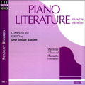 Bastien Piano Literature - Vol 1 & 2 CD
