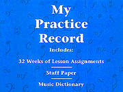 My Practice Record  **LIMITED QUANTITIES**