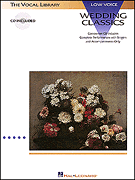SALE! Wedding Classics-Low Voice (w/CD) $17.95-40%