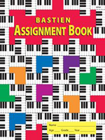 Bastien Student Assignment Book  **LIMITED QUANTITIES**