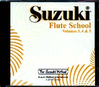 Suzuki Flute School - Vol 3-5 CD