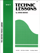 Bastien Piano Library Level 3 - Technic Lessons  **LIMITED QUANTITIES**