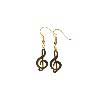 Earrings - G Clef - **OUT OF STOCK**